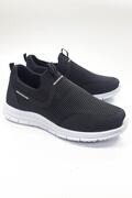کتانی پیاده روی مدل جورابی بدون بند یونیسکس دو رنگ خاکستری تیره سفید برند sneakers Park
