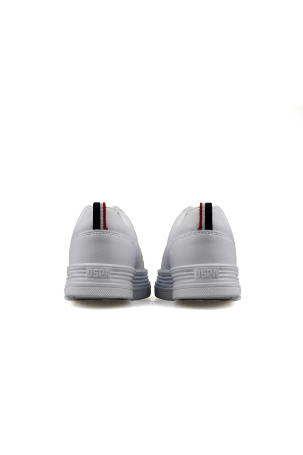  کفش کتانی زنانه سری Abe 1fx White 100909442 سفید برند U.S. Polo Assn