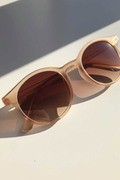 عینک آفتابی زنانه عسلی برند HermanaModa