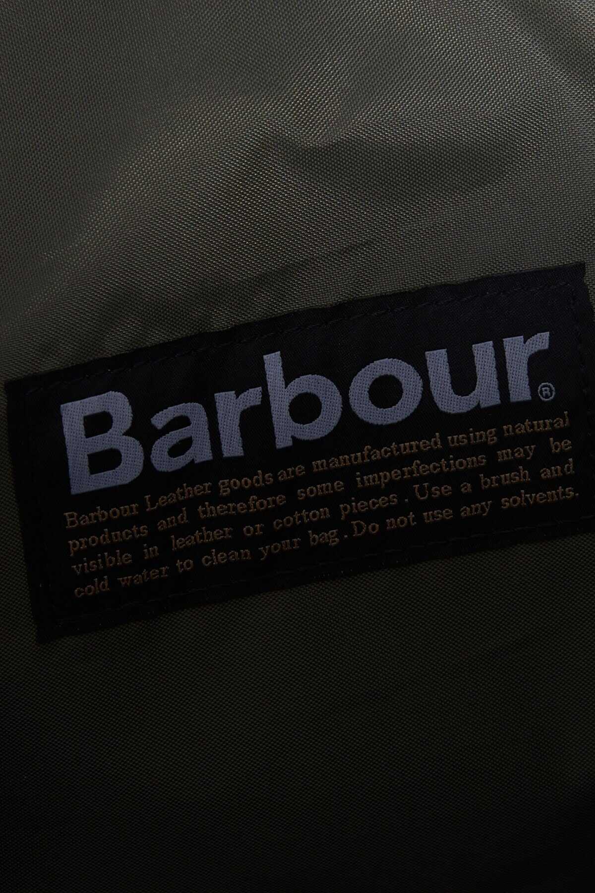 کیف مسافرتی دستی مردانه سبز برند Barbour