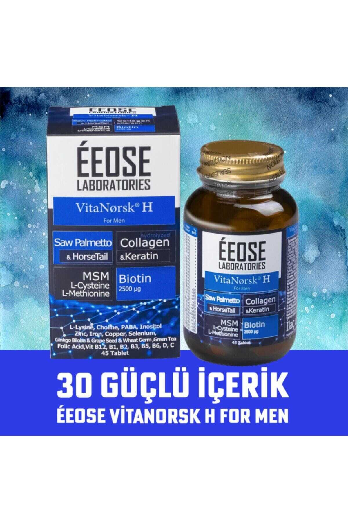 قرص ضد ریزش مو 45 عددی مولتی ویتامین برند Eeose