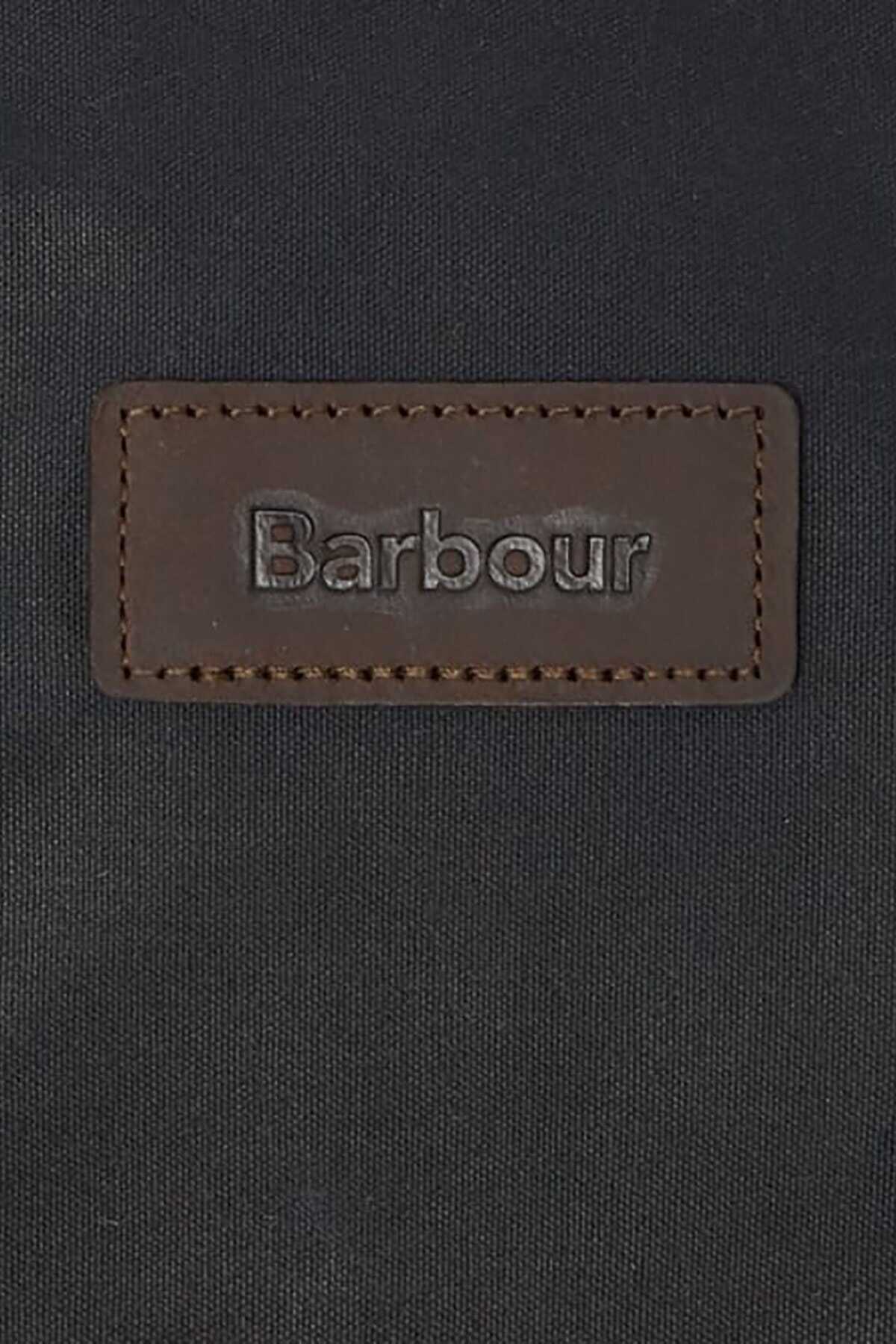 کیف مسافرتی دستی مردانه سرمه ای برند Barbour 