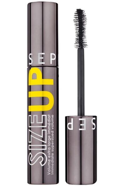 ریمل ضد آب حجم دهنده - بلند کننده مژه 14 میل مدل Size Up برند SEPHORA 
