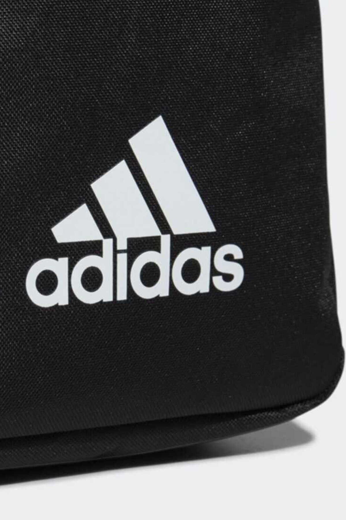 کیف مردانه کلاسیک ساده مشکی برند adidas 