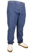 شلوار جین سایز بزرگ جیب دار مردانه آبی برند ModeXL 