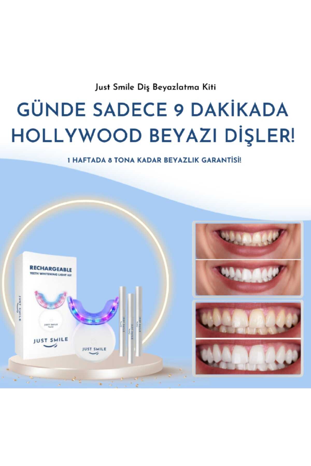 ست ژل سفید کننده دندان برند JustSmile