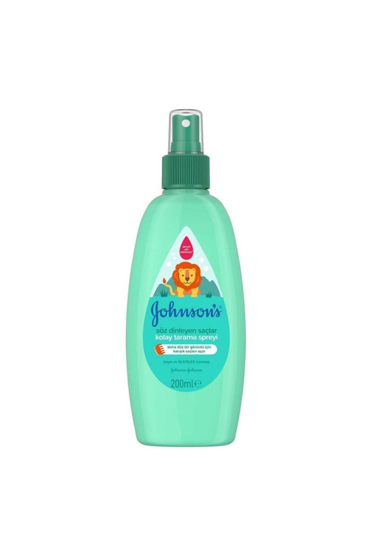 اسپری گره باز کن مو بچه 200 میلی لیتری برند Johnson's 