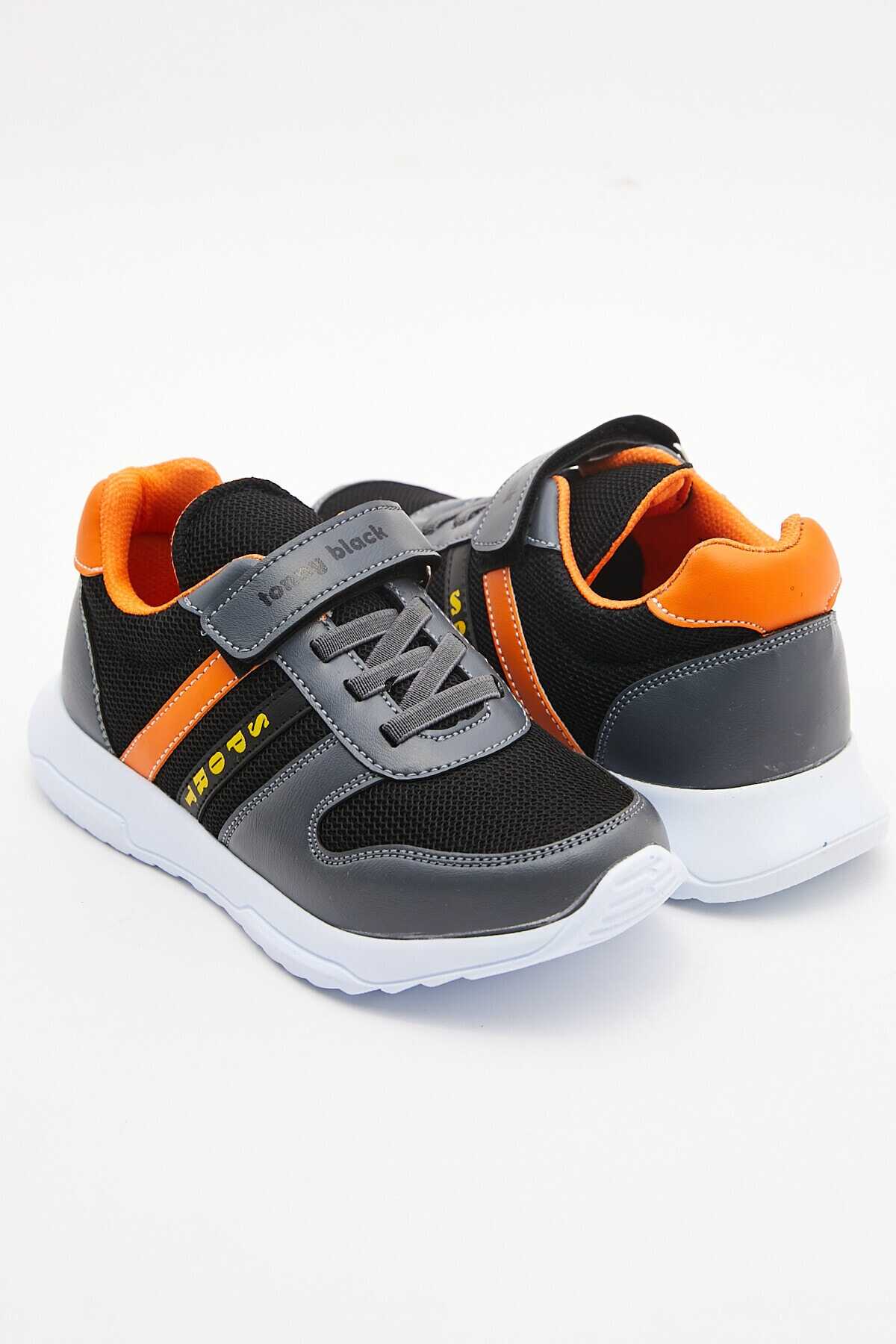 کفش ورزشی کودک اسپرت مدل آدرینا خط دار چند رنگ برند Tonny Black