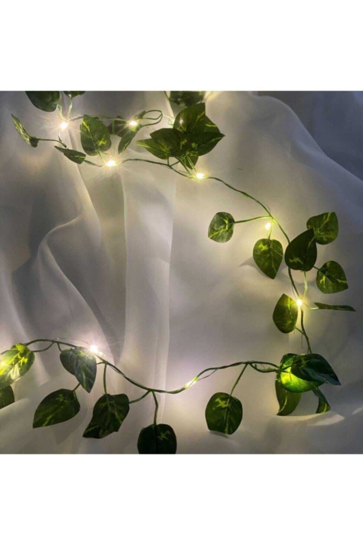ریسه برگ سبز مصنوعی و نور آفتابی 3 متری برند casadilegno