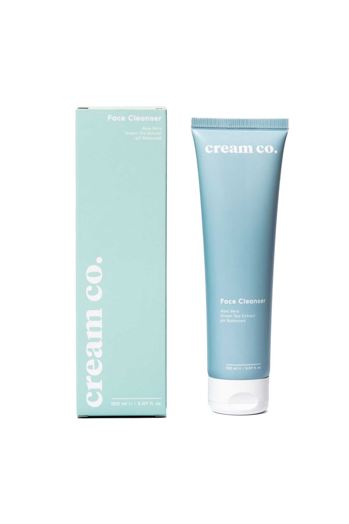 ژل پاک کننده صورت حاوی عصاره آلوئه ورا - درخت چای مناسب انواع پوست 150 میل برند Cream Co