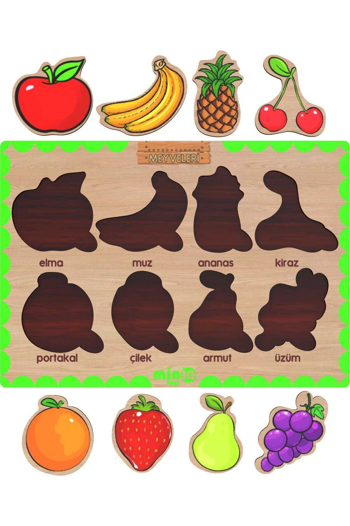 مجموعه 4 تایی پازل آموزشی کودکان چوبی حیوانات - میوه ها - اشکال هندسی - اعداد 