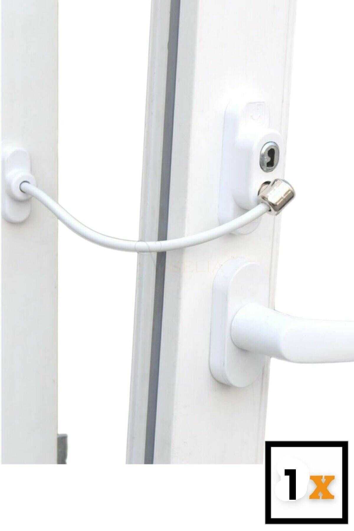 قفل ضد سرقت فولادی اتاق کودک سفید برند fitfiyat 