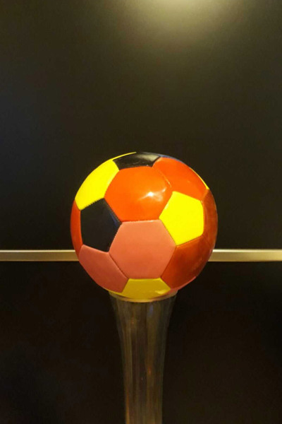 توپ فوتبال کودک طرح چهل تیکه چند رنگ برند MOYASHOP