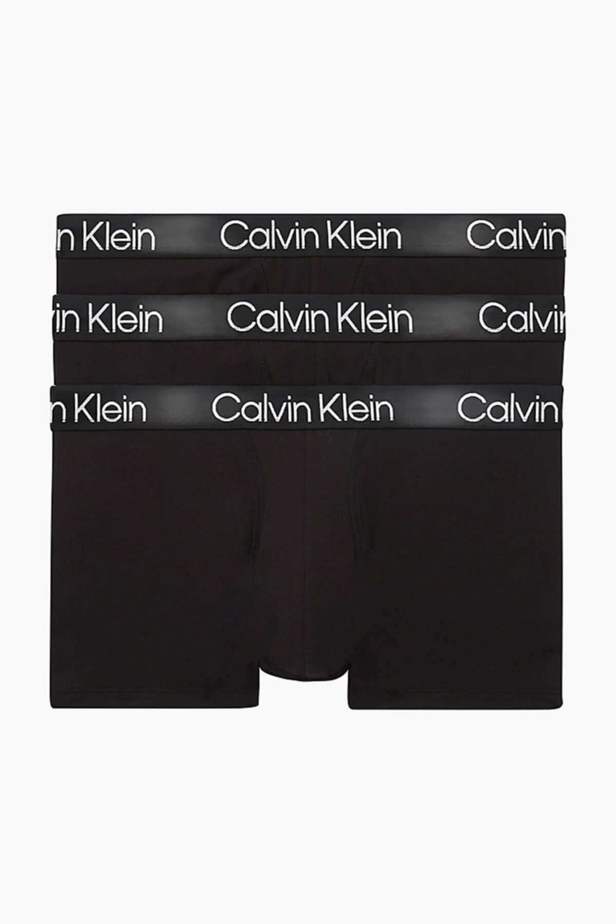 شورت باکسر مردانه بسته 3 عددی مشکی مدل 000nb2970a برند Calvin Klein