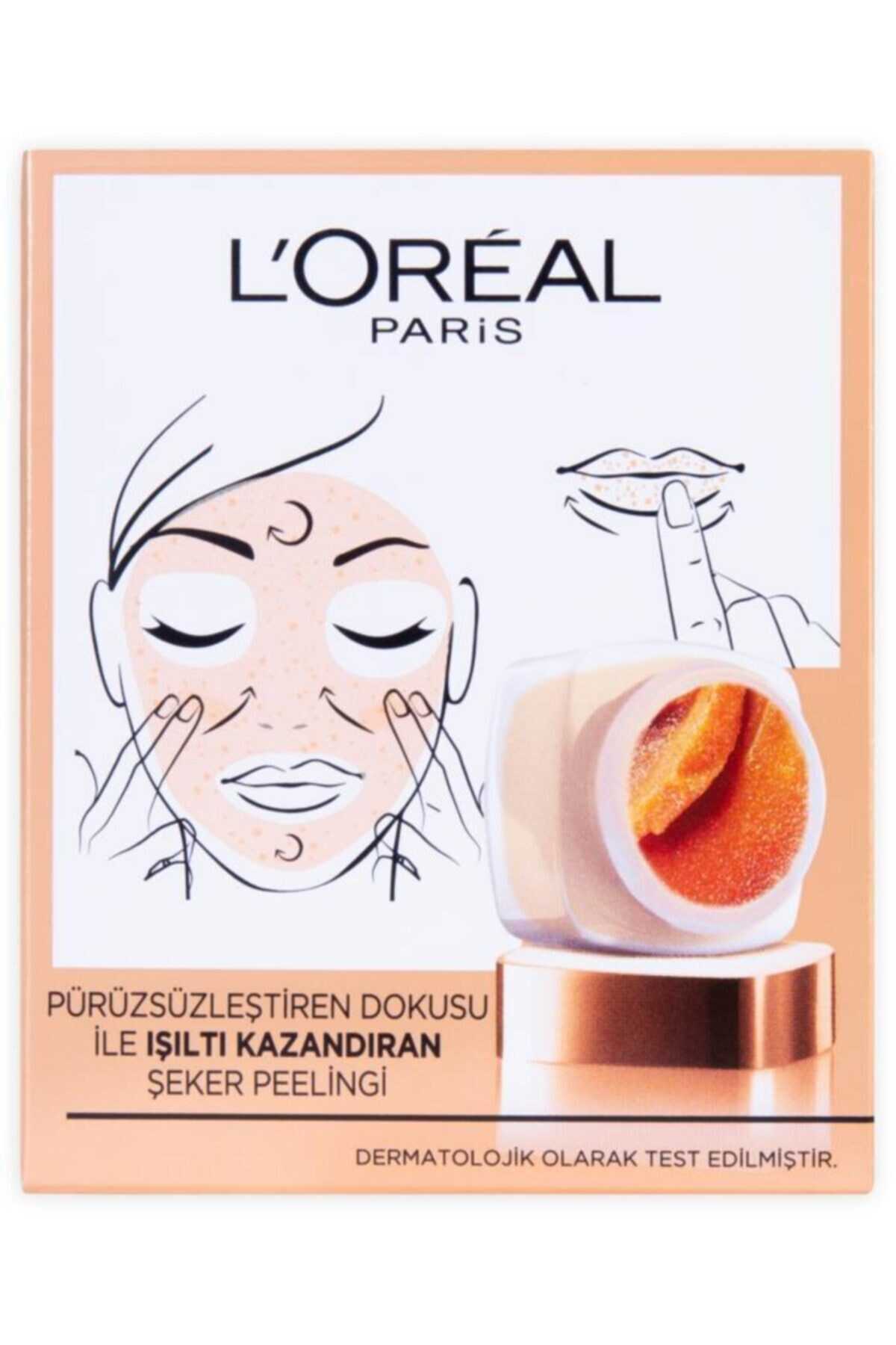 اسکراب لایه بردار شکری - درخشان کننده 50 برند L'Oreal Paris