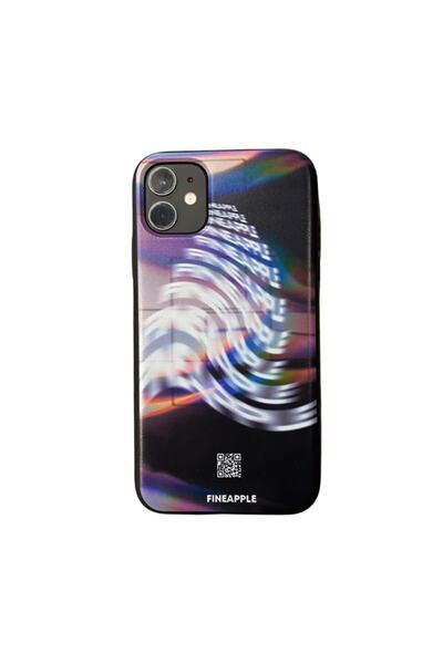 قاب گوشی اپل Iphone 8 Plus سیلیکونی طرح دار مشکی برند Fineapple  