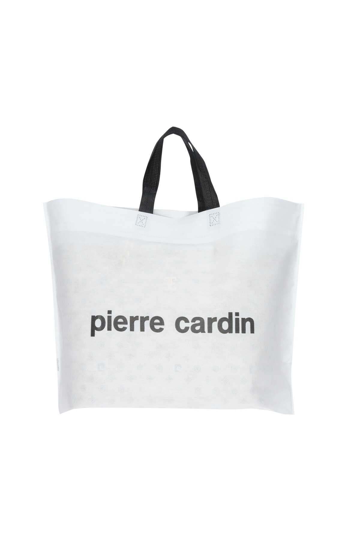 کیف کمری زنانه طرح دار بژ برند Pierre Cardin