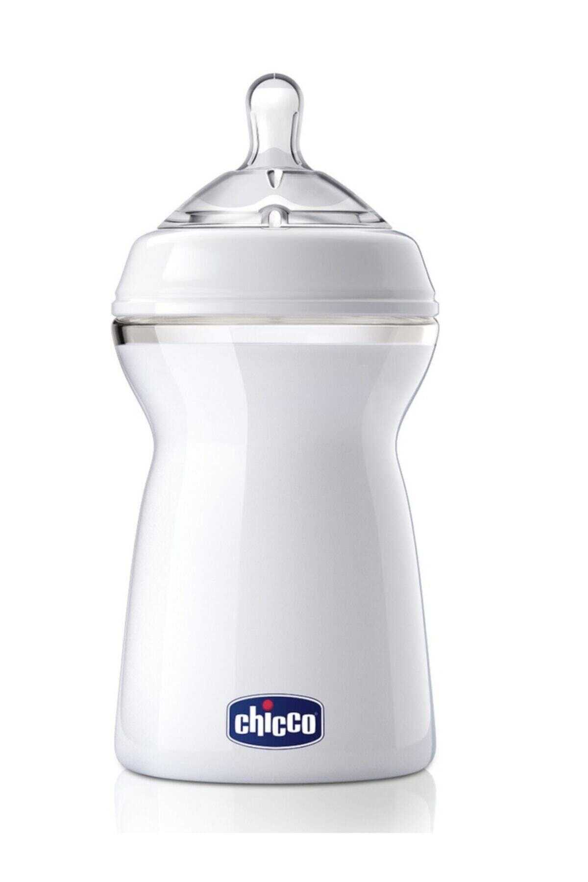 شیشه شیر کودک یونیسکس 330 میل بی رنگ برند Chicco 