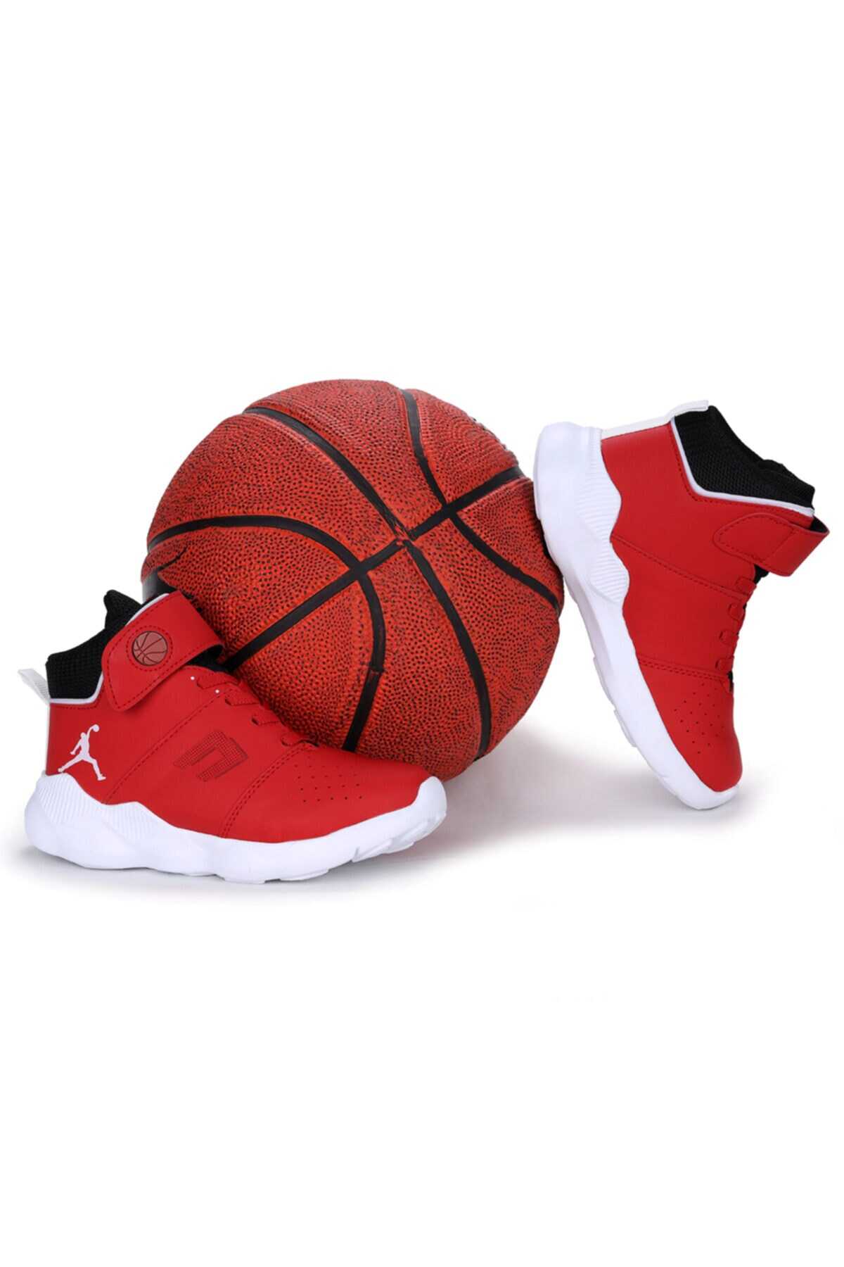 کفش بسکتبال پسرانه قرمز برند Kiko Kids
