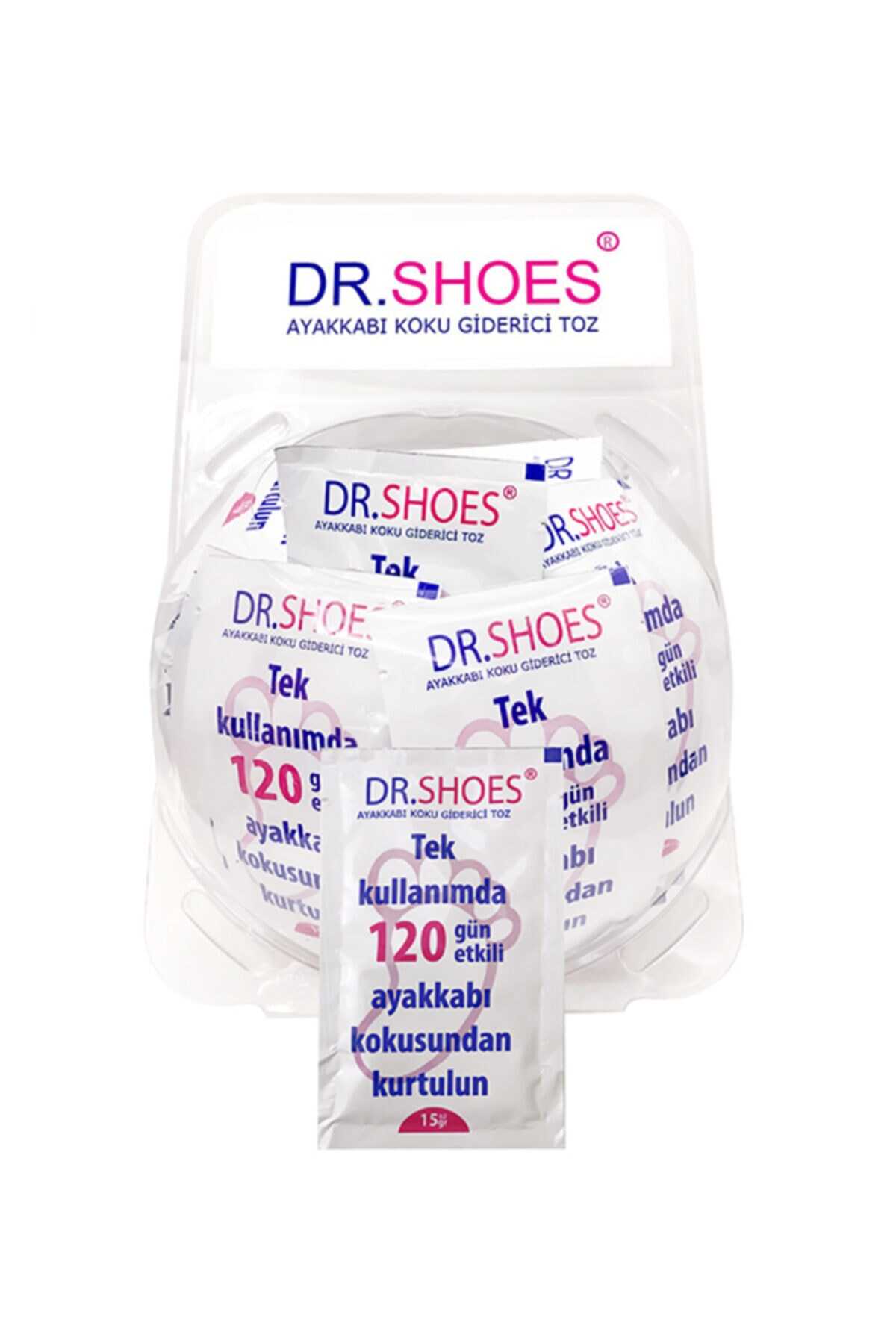 پک 3 عددی پودر بو گیر پا برند DR. SHOES