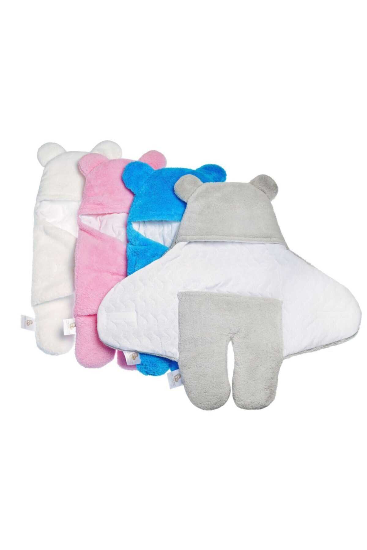 کیسه خواب پشمی نوزاد یونیسکس سفید برند BABY SHOP