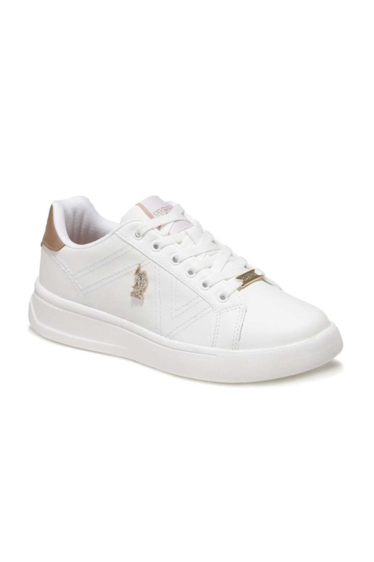 کفش کتانی زنانه سری Exxy Shoes White سفید برند U.S. Polo Assn