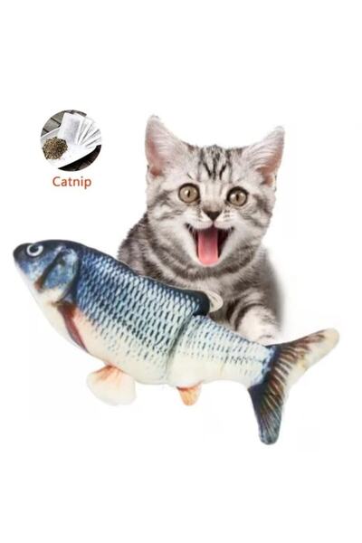 اسباب بازی ماهی مصنوعی مخصوص گربه برند TİNEKE