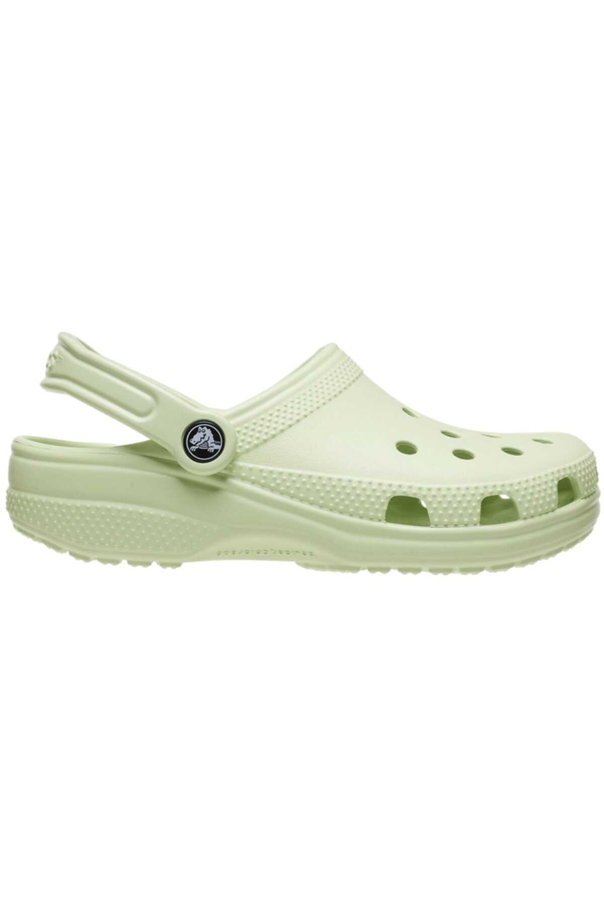 صندل طرح دار یونیسکس سبز لیمویی برند Crocs