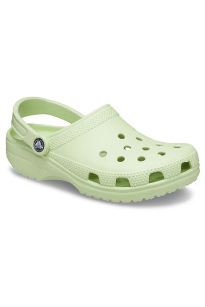 دمپایی طرح دار یونیسکس سبز لیمویی برند Crocs