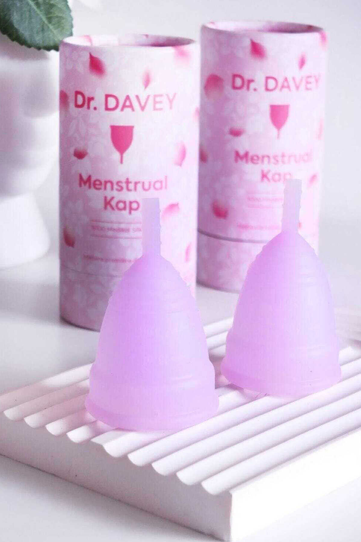 کاپ قاعدگی سیلیکونی سایز L یاسی برند Dr. Davey