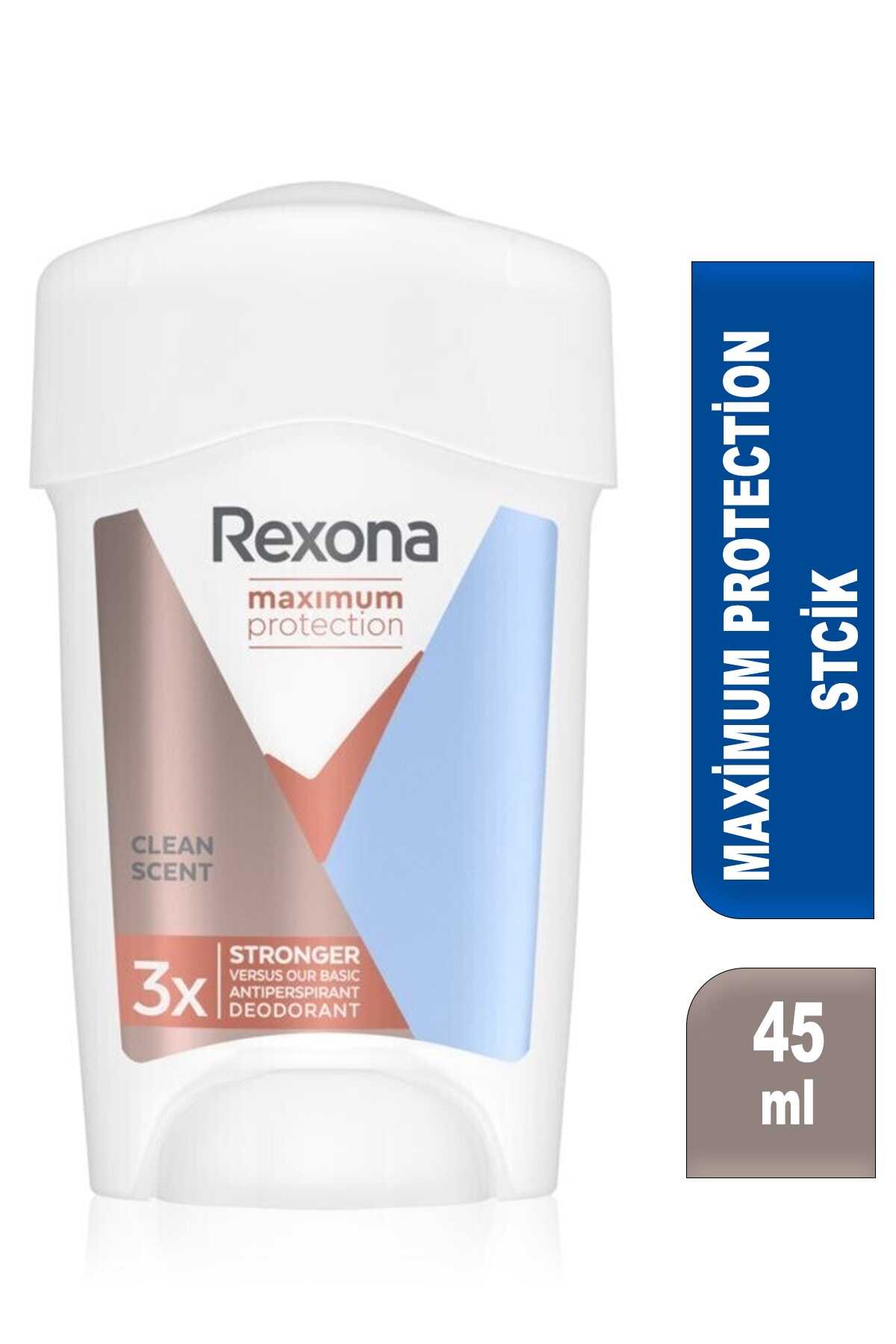 کرم دئودورانت ضد تعریق - ضد لک 96 ساعته یونیسکس 45 میل مدل Clent Scent برند Rexona 