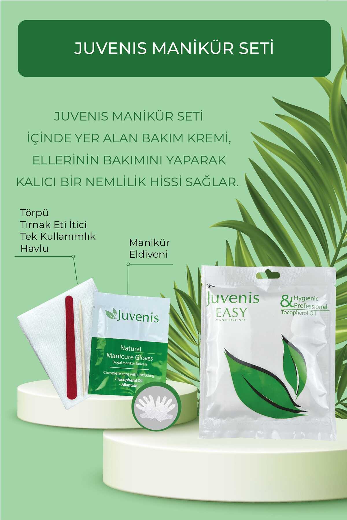 پک 6 عددی محافظ مانیکور_پدیکور یک بار مصرف حاوی ویتامین E برند Juvenis