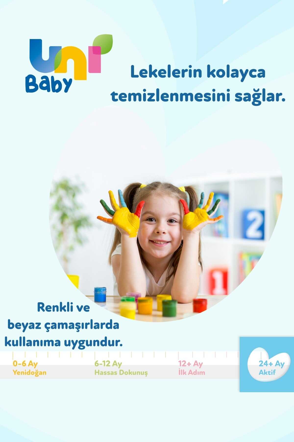 مایع لباسشویی کودک 1.5 لیتر مجموعه 3 عددی برند Uni Baby