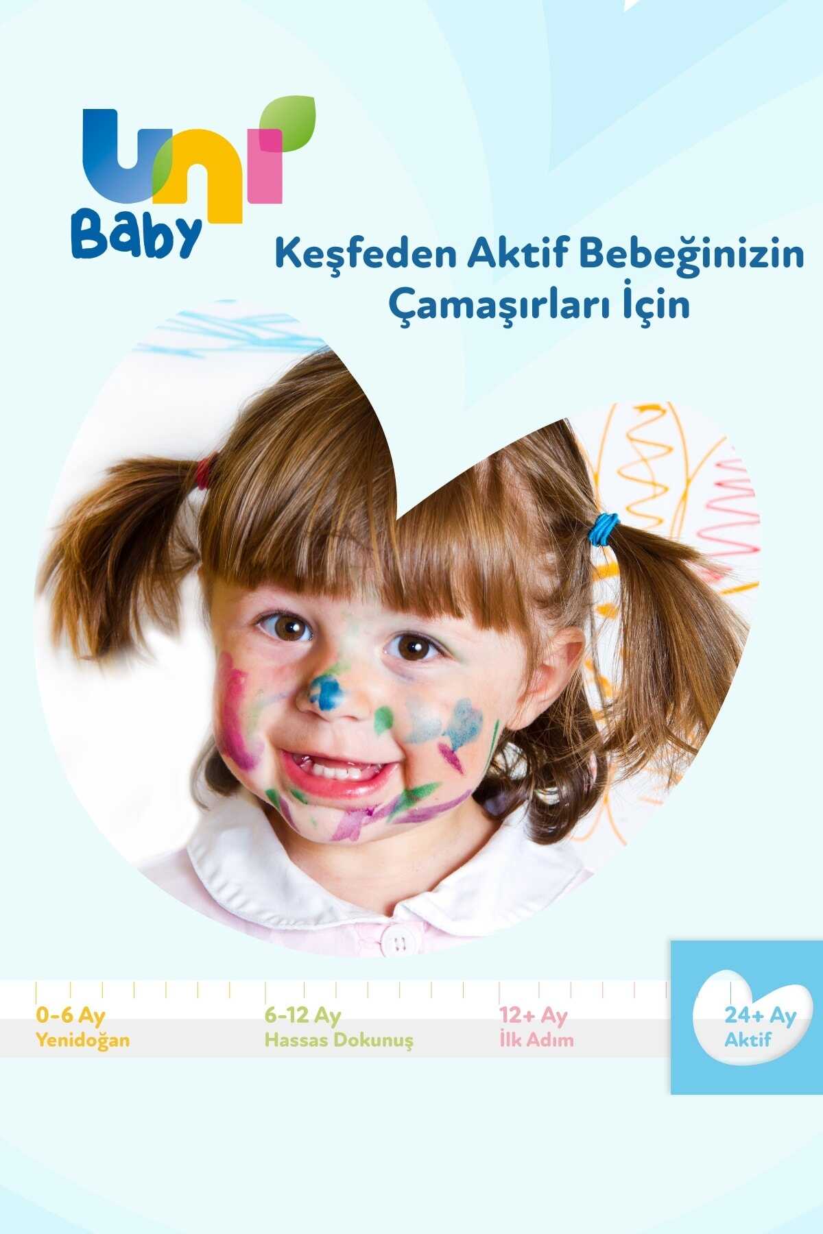 مایع لباسشویی کودک 1.5 لیتر مجموعه 3 عددی برند Uni Baby