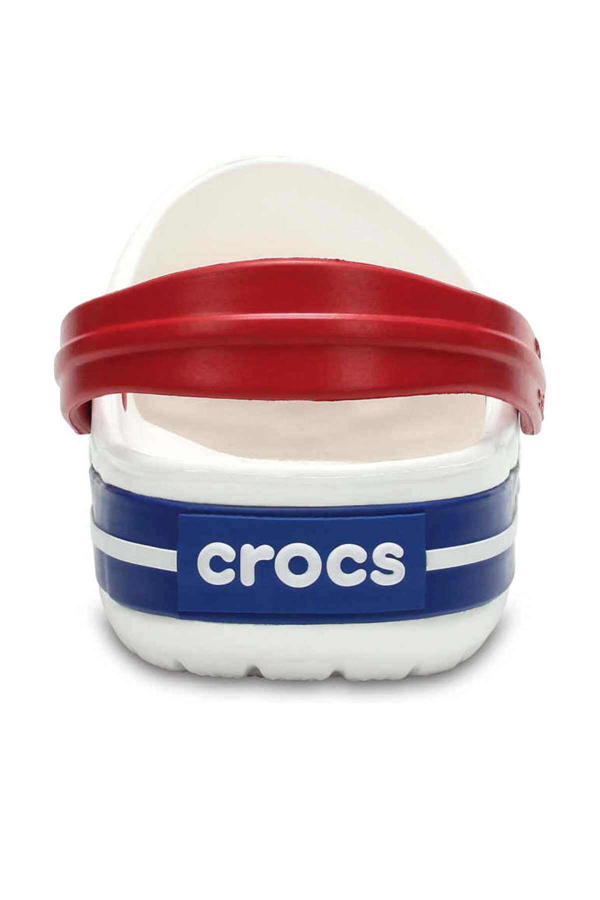 دمپایی جلو بسته پشت بندی یونیسکس سفید برند Crocs
