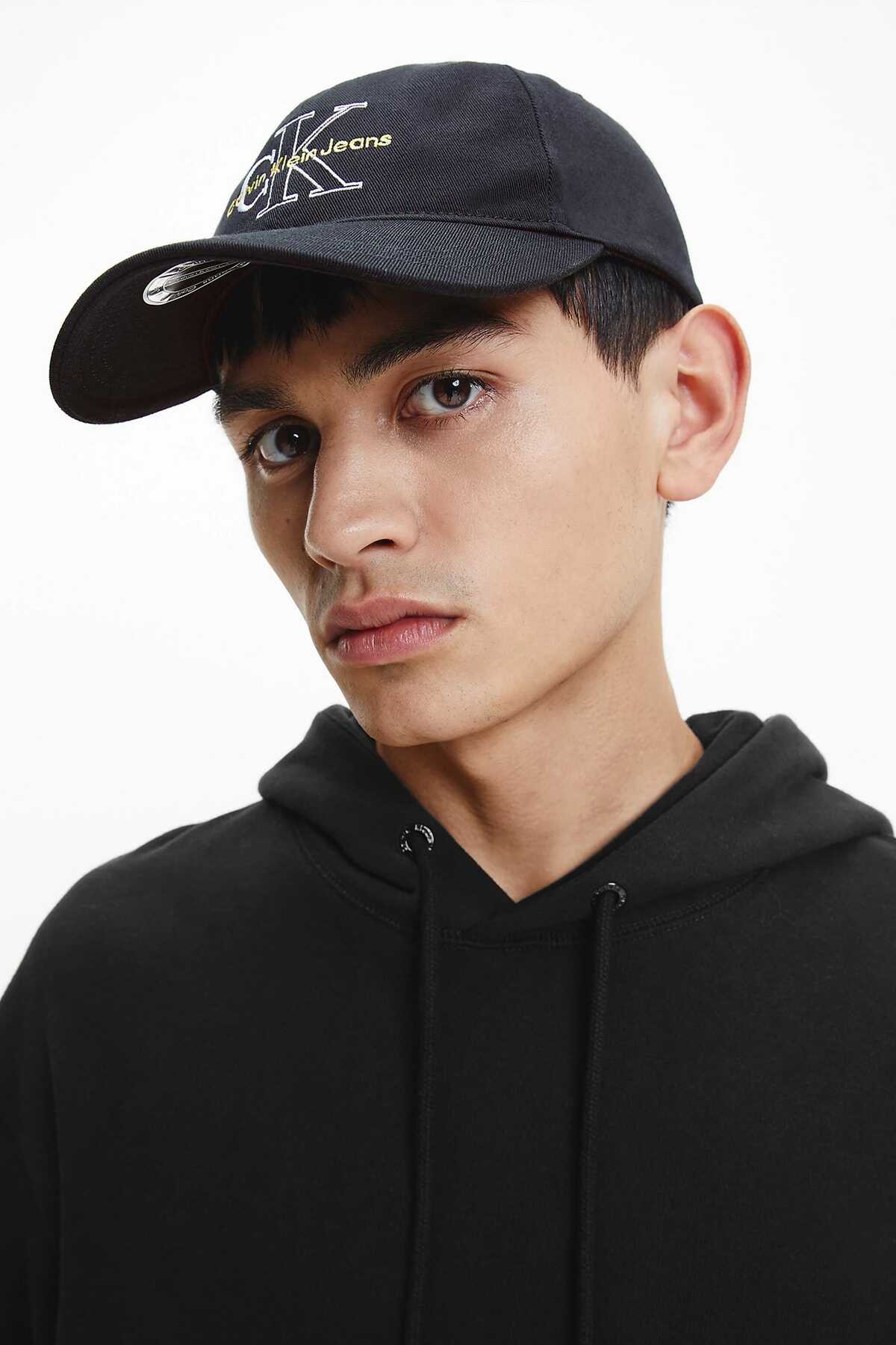 کلاه کپ مردانه مشکی برند Calvin Klein