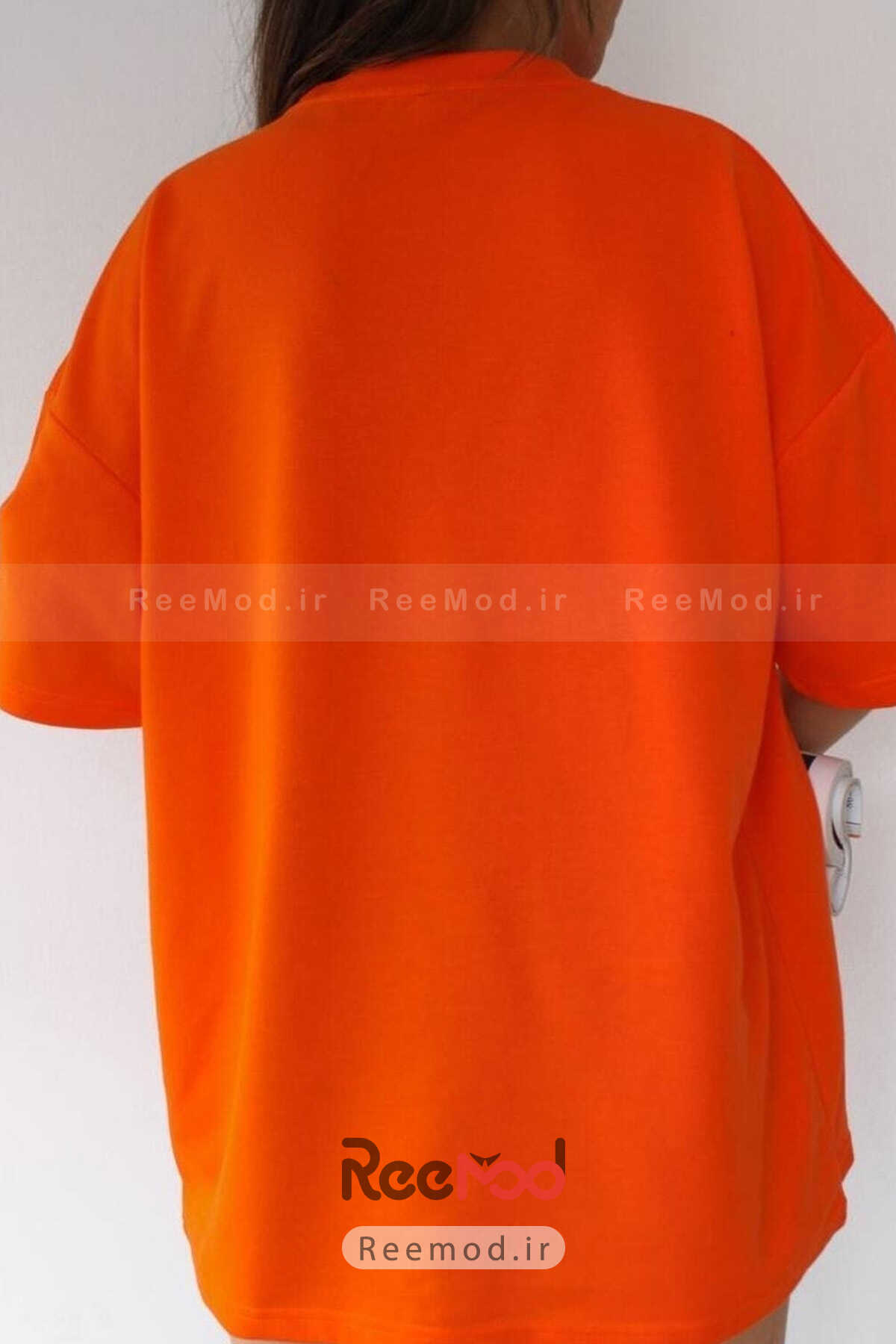 تیشرت اسپرت سایز بزرگ نارنجی برند JAKARLI