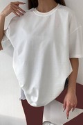 تیشرت اسپرت سایز بزرگ سفید برند JAKARLI