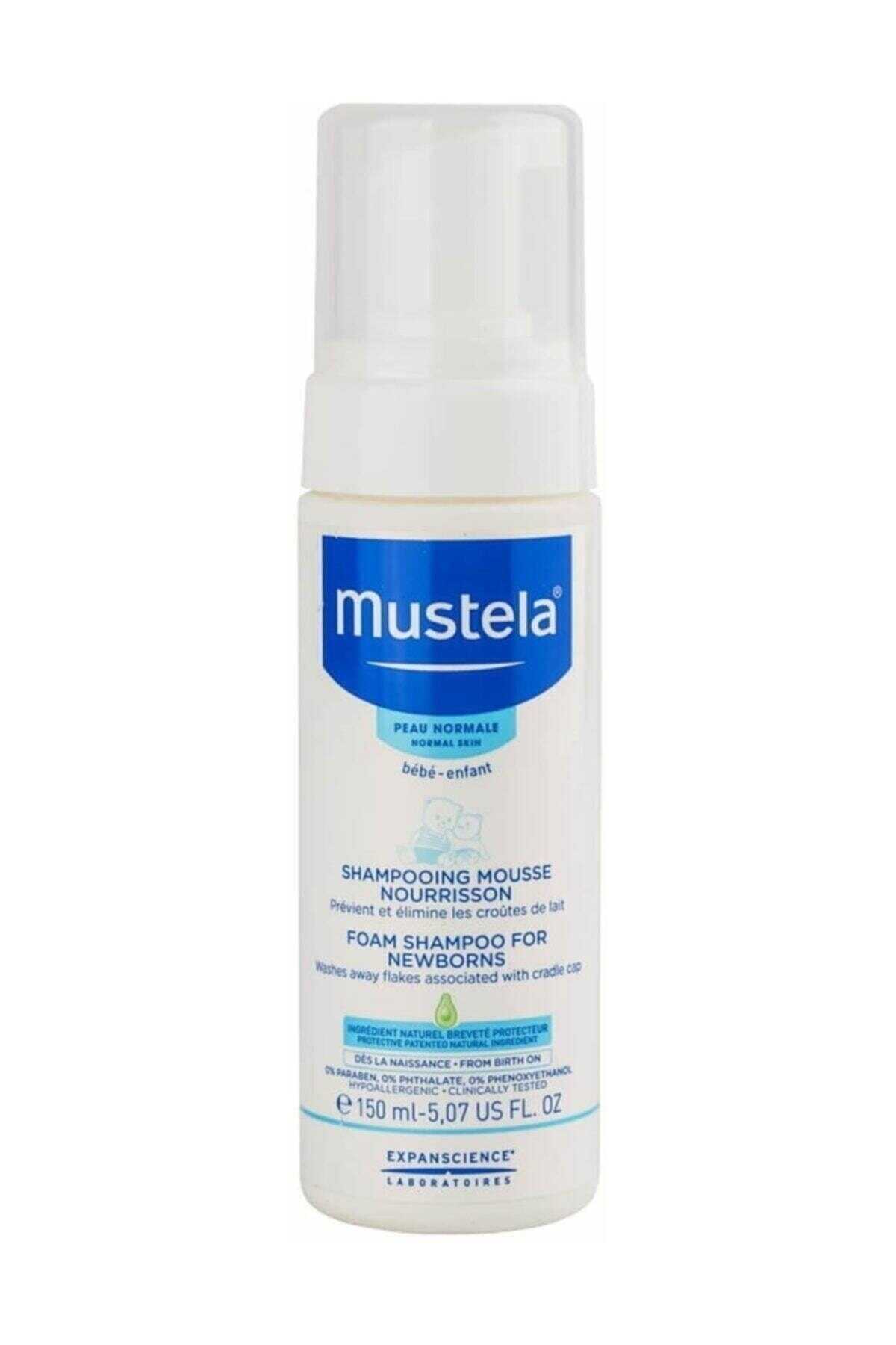 شامپو فوم نوزاد 150 میلی لیتری برند Mustela 