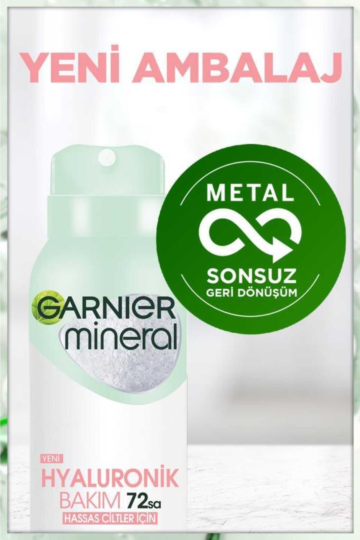 اسپری دئودورانت Mineral برند Garnier 