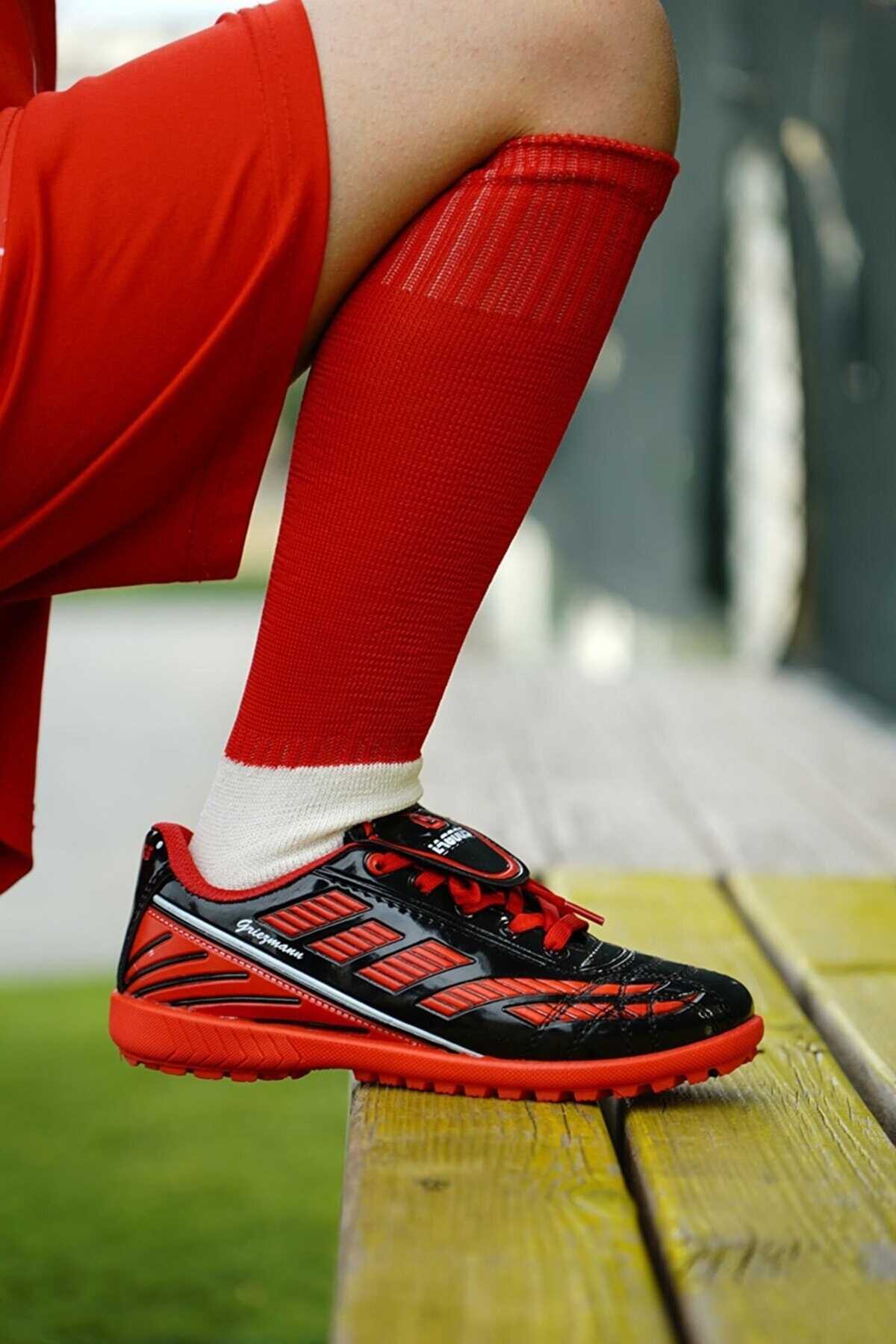 کفش فوتبال مردانه مدل آستروتورف براق قرمز برند PROTOPTAN