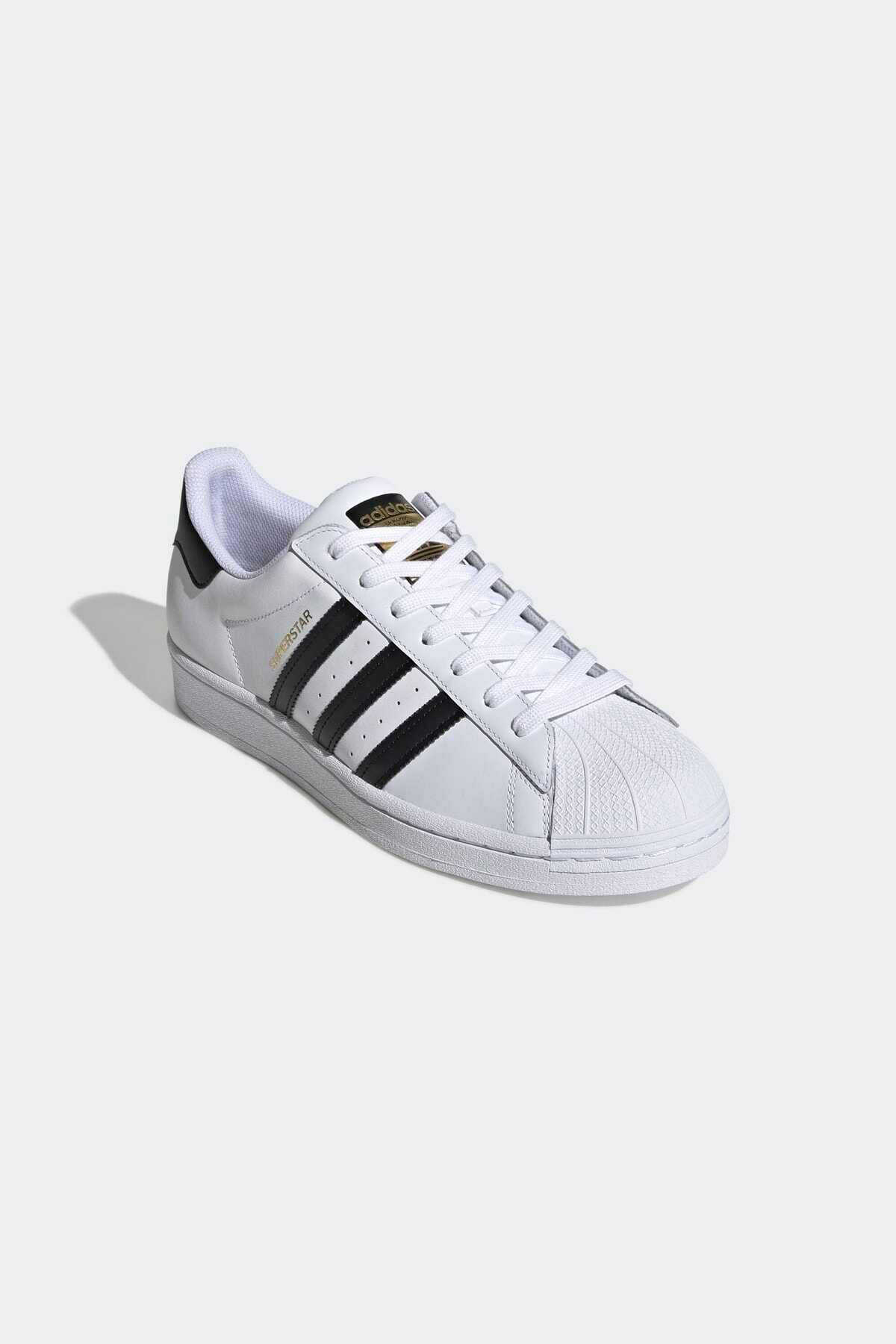 کفش تنیس یونیسکس سفید مشکی برند adidas 