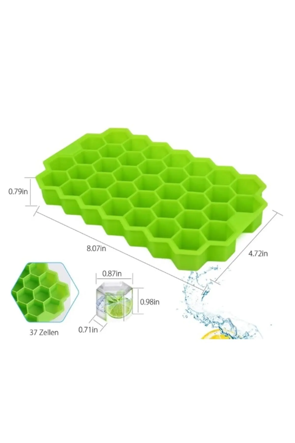 قالب یخ سیلیکونی مدل لانه زنبوری کیچن بیوتی