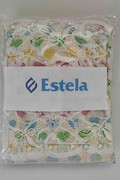 روسری آماده کودک گیپور مروارید دار چند رنگ برند Estela 