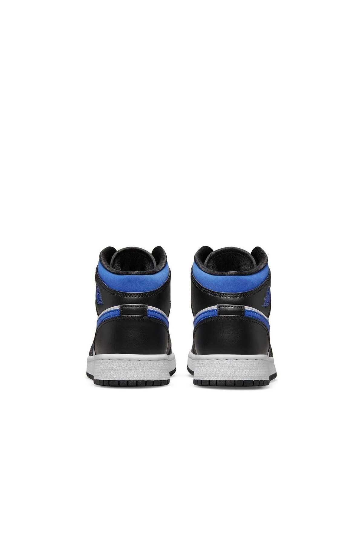 کفش بسکتبال جردن زنانه مشکی سفید مدل Racer Blue برند Nike 