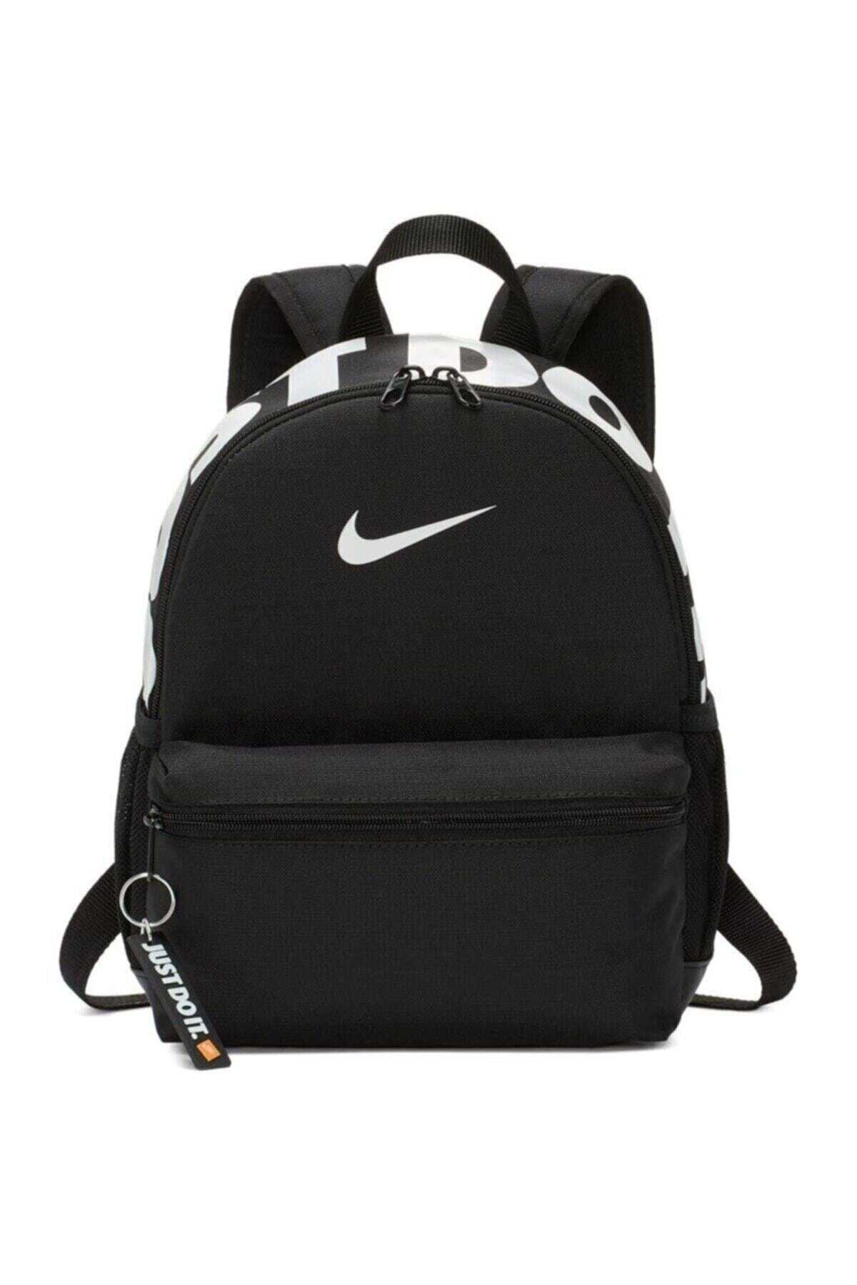 کوله پشتی مینی چاپ دار یوینسکس مشکی برند Nike 
