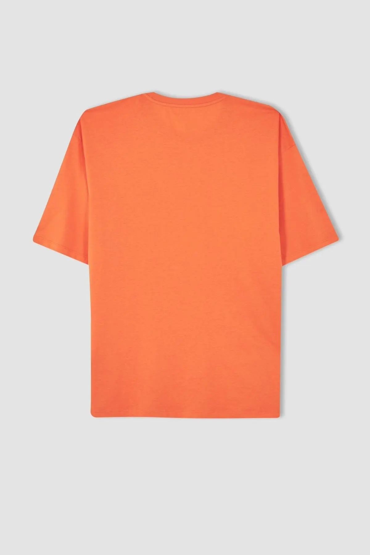 تیشرت اور سایز تک جیب مردانه نارنجی برند Defacto 