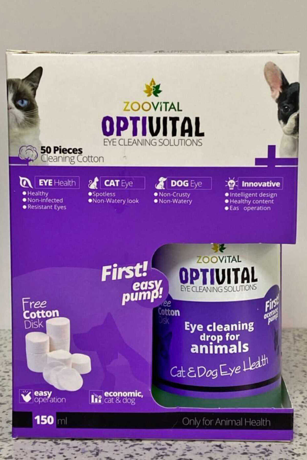 محلول پاک کننده چشم گربه 150 میل برند Eastland 