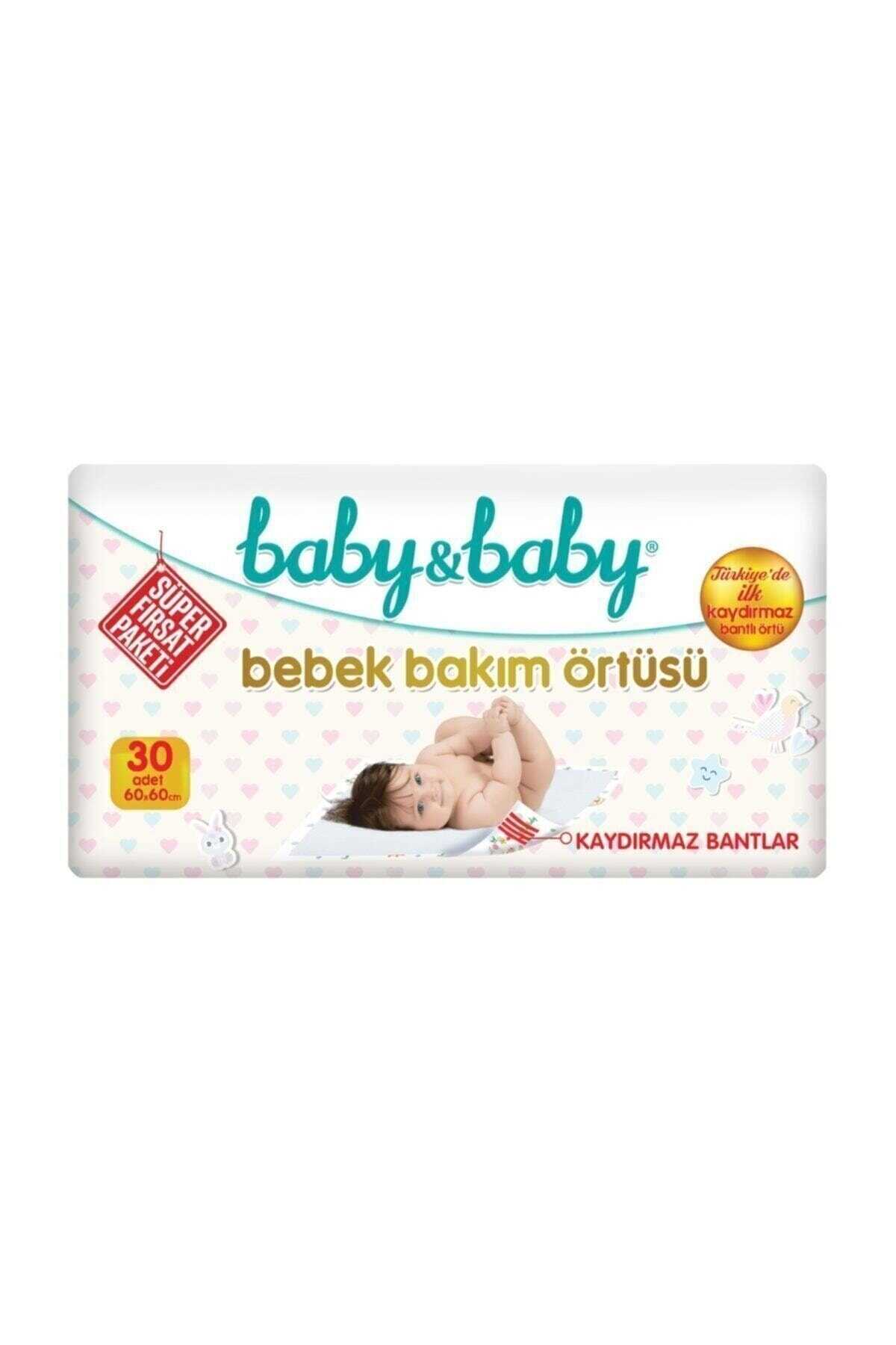 زیر انداز یکبار مصرف تعویض پوشک کودک بسته 30 عددی برند Baby&Baby