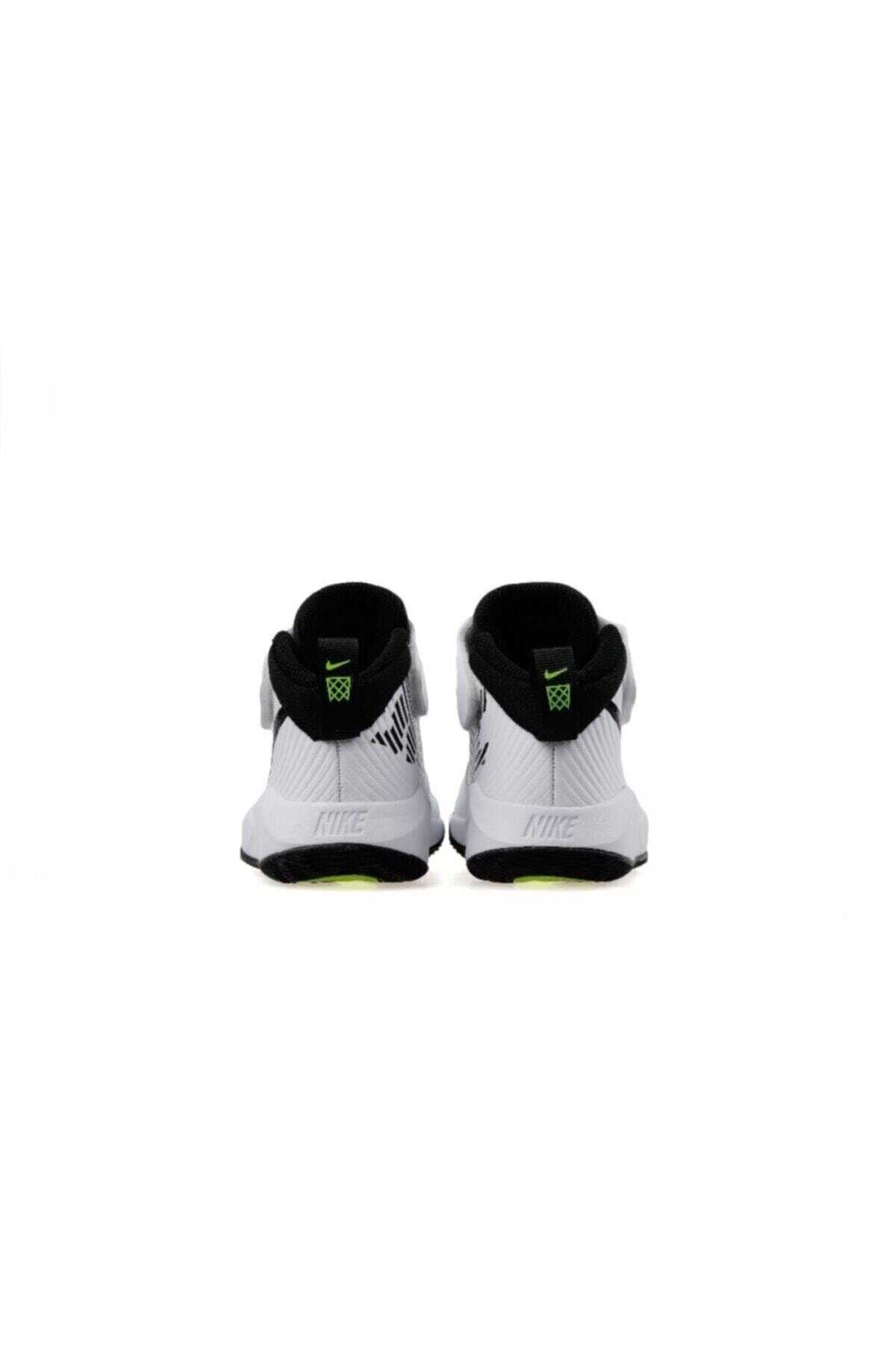 کفش بسکتبال بچه گانه یونیسکس سفید مدل Aq4225-100 برند Nike 